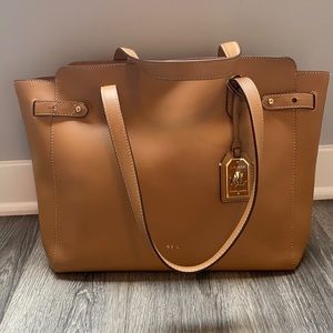 Beige Lauren by Ralph Lauren Tote